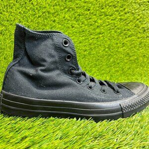 Converse Chuck Taylor All Star High Womens Size 7 Black Athletic Shoes Sneakers